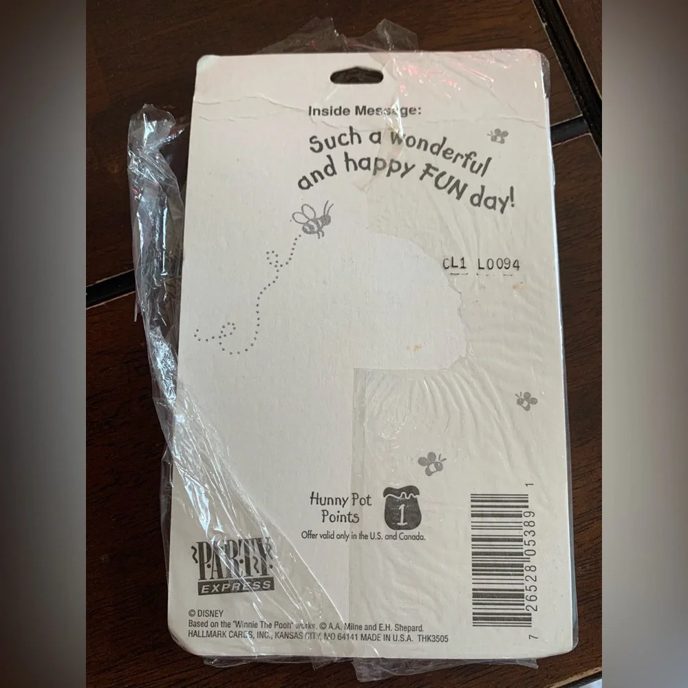 Winnie the Pooh vintage thank you notes